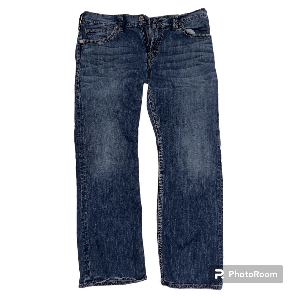 Men's Silver ZAC Jeans W38/L34
